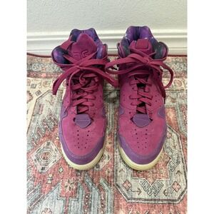 Converse CONS Aerojam Purple Galaxy High Top Basketball Shoes Mens 10 146707C